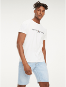 Core Tommy Logo Tee - Snow White